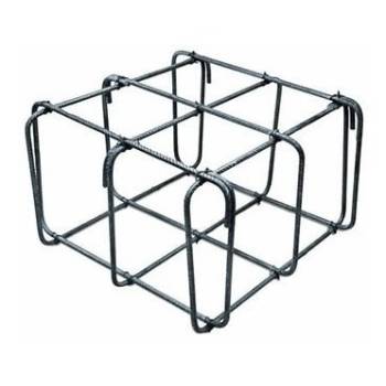 Gaiola armada produzida com cortes otimizados